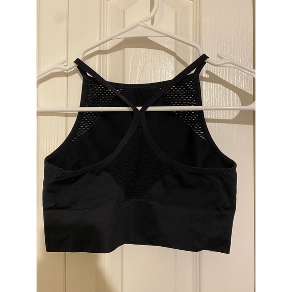 AERIE Black Sports Bra - Picture 2 of 2